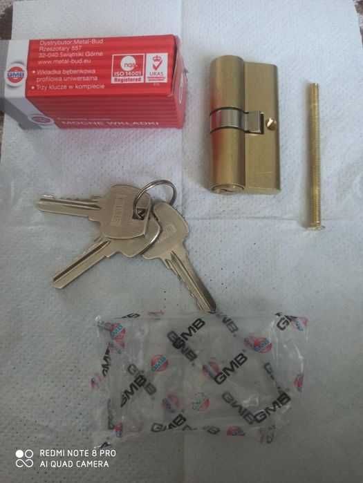 Mocna wkładka + 3 klucze, najtaniej!