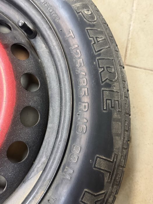 Продам докатку, запосное колесо 125/85/R16.  5/100