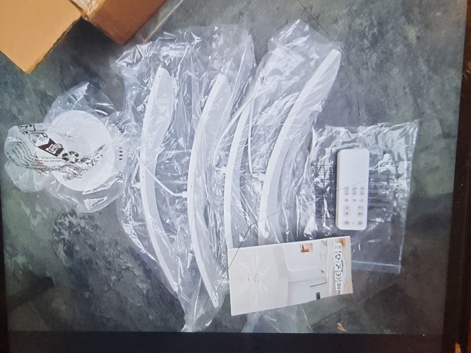 lampy sufitowej z wentylatorem