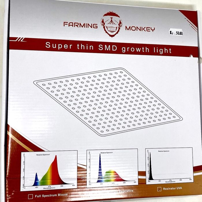 Led cultivo Farming Monkey Slim LED 35W BLOOM - NOVO