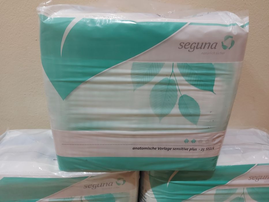 Pieluchy dla dorosłych, majtki 25 szt. Seguna sesitive plus