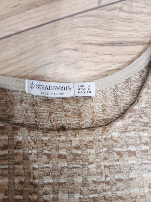 Кроп топ,лонг stradivarius