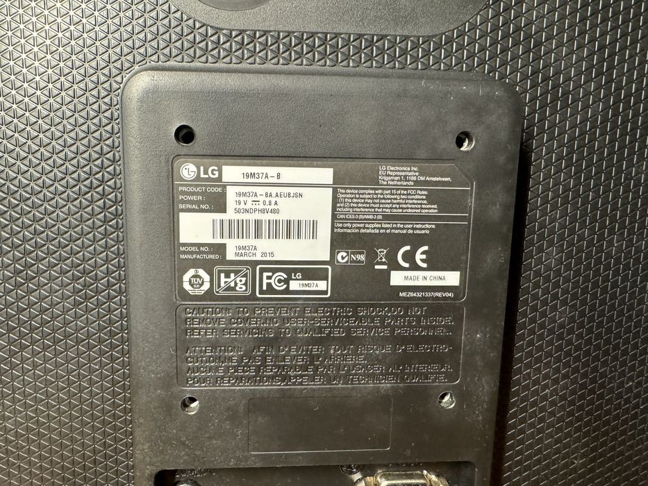 Monitor LG 19 Polegadas