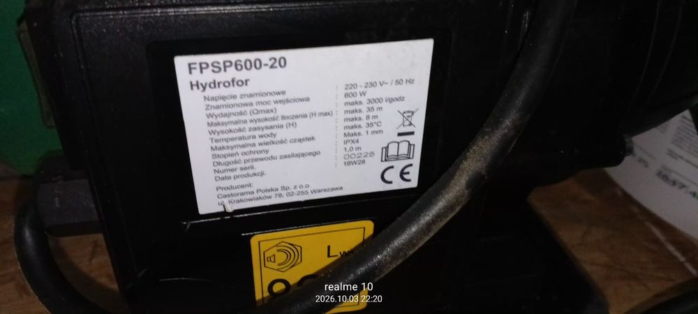 Pompa bez zbiornika hydroforu