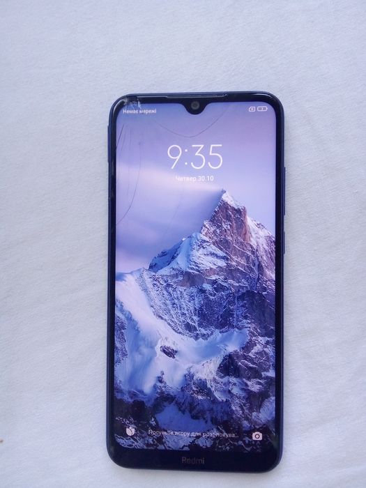 Xiaomi Redmi Note 8T 4/64GB — на запчастини, екран тріснутий, SIM/ Wi‑