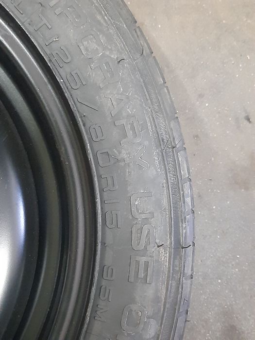 Koło dojazdowe 125/80R15 95M 4x108 ET 15 Maxxis - CITROEN/PEUGEOT
