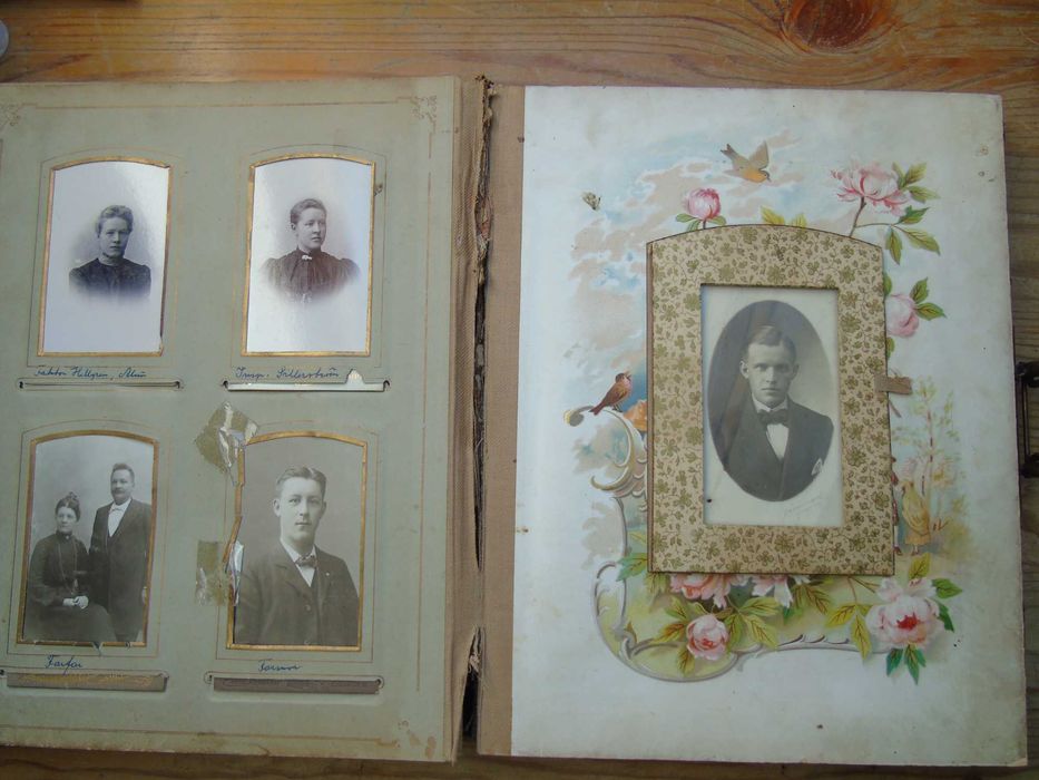 Album z pozytywką  Auld Lang Syne  XIX w  Szwecja