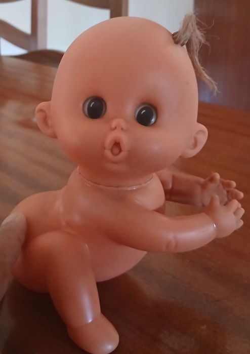Boneco antigo de borracha
