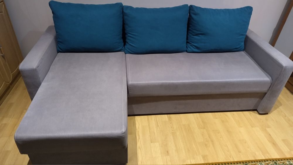 Kanapa narożna rozkładana