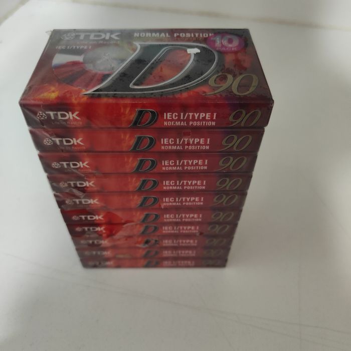 Cassetes TDK 90m