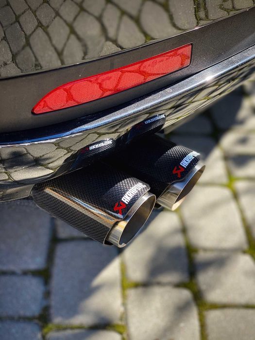 Насадки глушителя Akrapovic Выхлопная Акрапович Audi BMW двойная