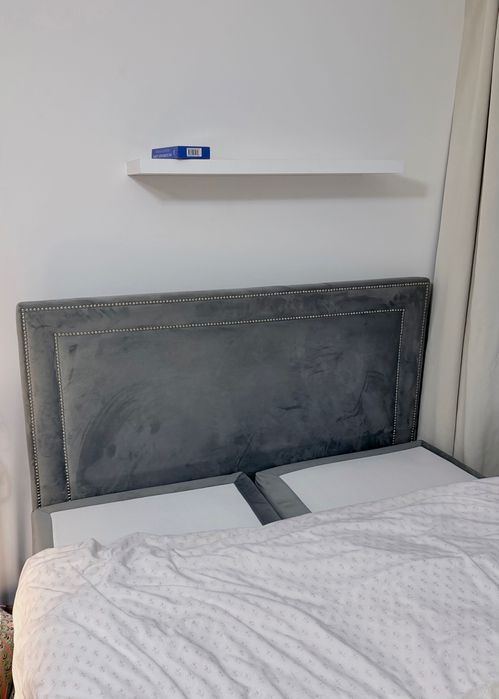 Łóżko kontynentalne / glamour / 140 x 208 / Warszawa