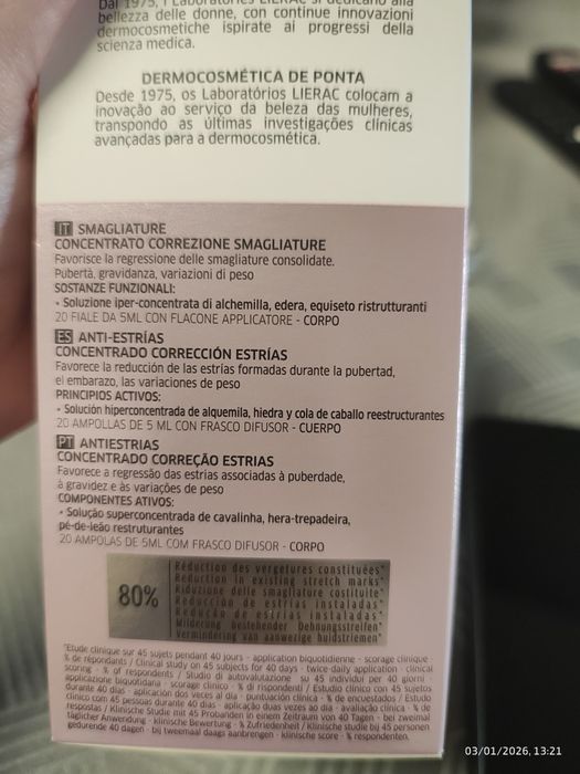 Lierac phytolastil corretor estrias