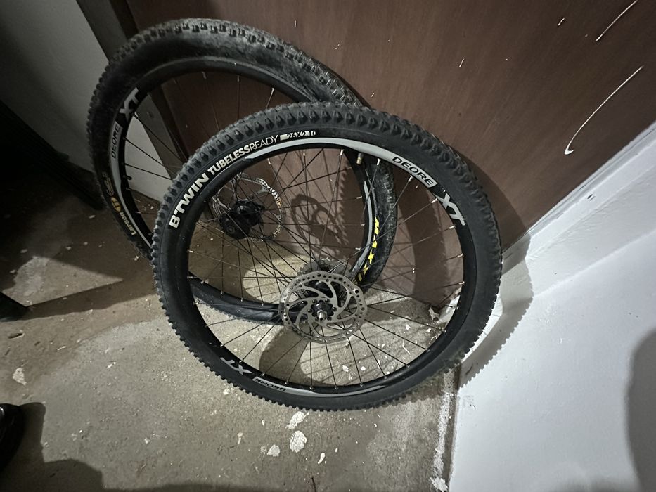 Rodas BTT 26” com Disco + Cassete – Bom Estado