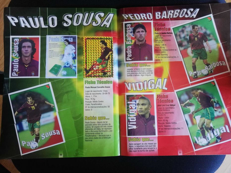 Caderneta Força! Portugal!