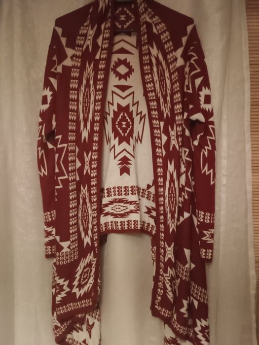 Asymetryczny kardigan H&M Boho