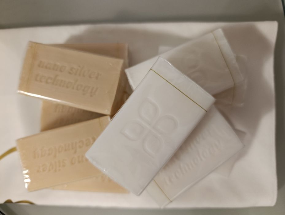 Mydła z nanosrebrem 10 sztuk. Długą data ważności