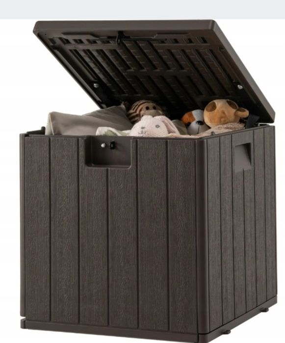 Skrzynia ogrodowa technorattan 106 l brązowy

Kolor: brązowy

Materiał