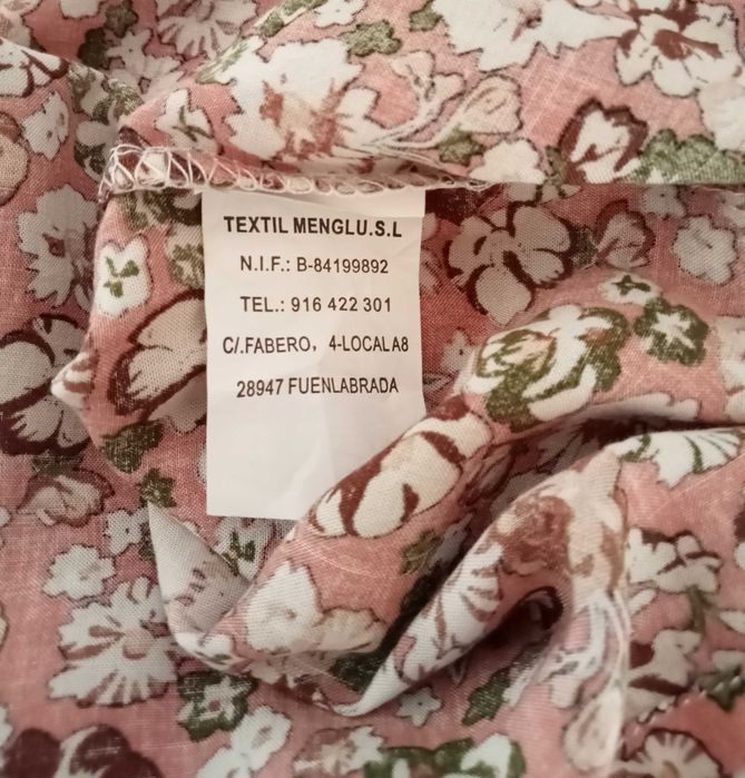 Blusa com flores