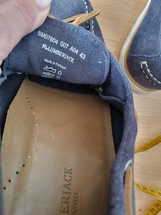 Buty skórzane - zamszowe - Lumberjack - rozm. 43