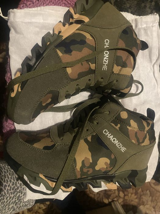 ботинки Chaonzhe с камуфляжным рисунком