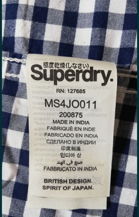 Superdry nowa oryginalna męska koszula