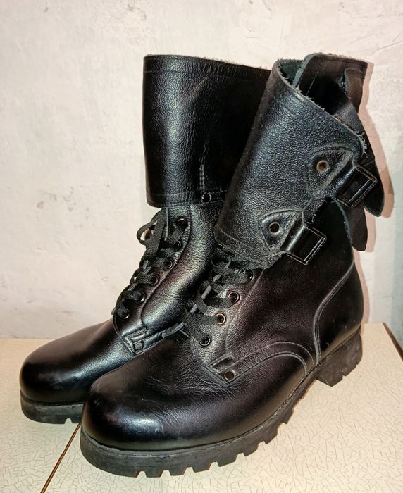 Берці Чеські шкіряні 40/27см