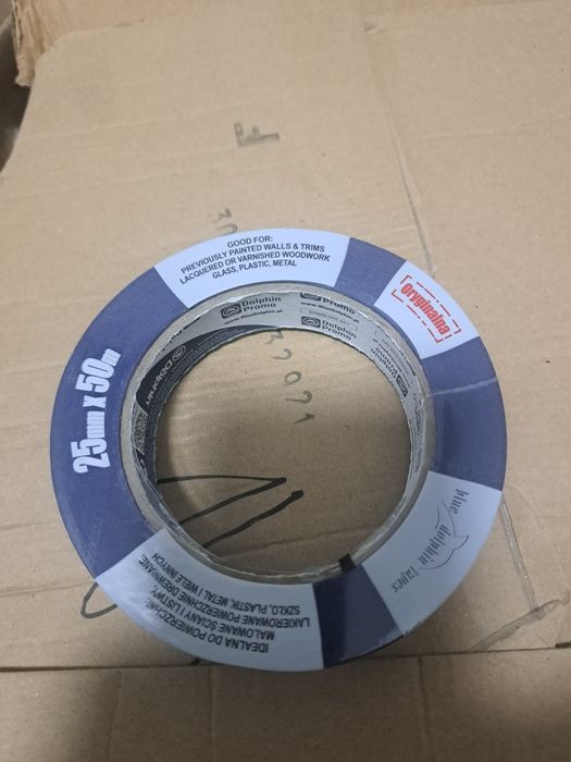 Taśma niebieska  25mm×50m 15szt