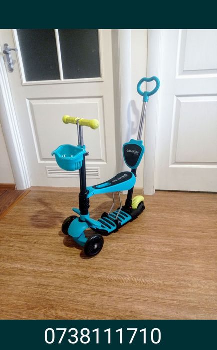 Дитячий самокат 5в1 Galaktika