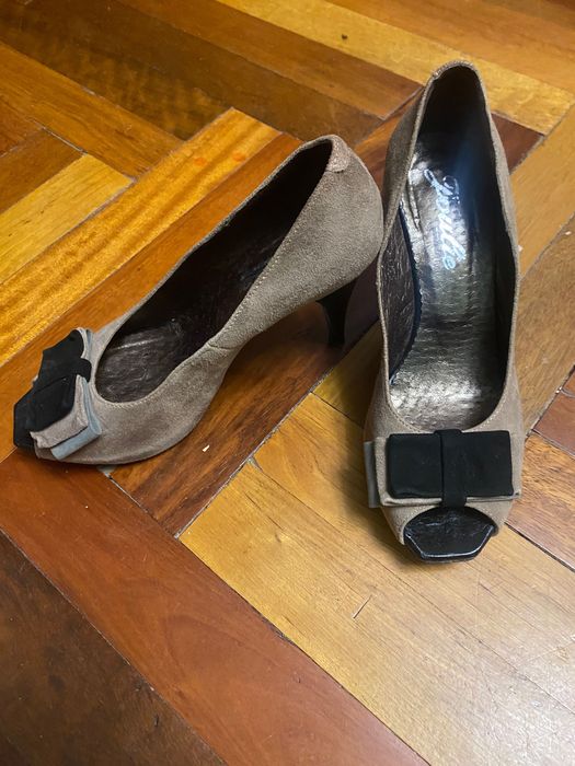 Туфлі замш 38 розмір