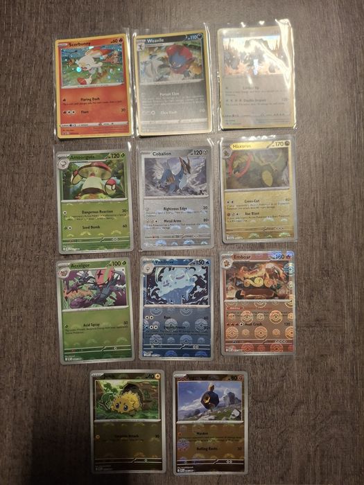 Lote 11 Cartas Pokémon