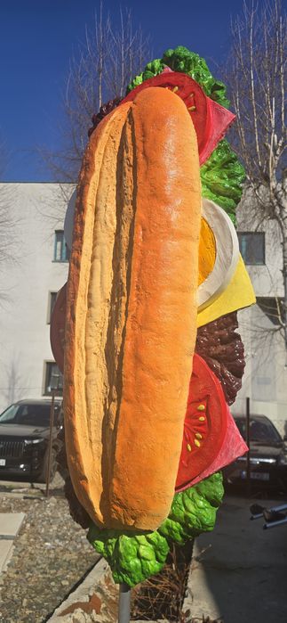 Makiety  reklamowe - lodów  wys.200 cm