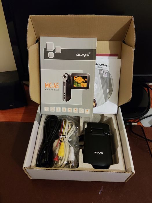 Câmara Odys MC-A5
Como nova na caixa.
Não teve uso
Ainda tem película