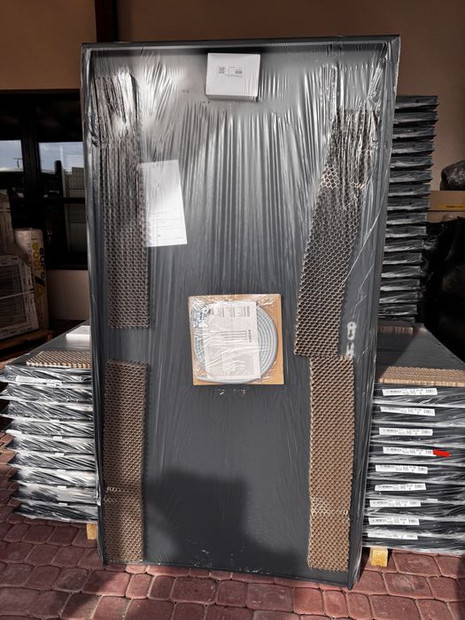 drzwi metalowe Hormann 100 L/P grafitowe RAL 7016 zewnętrze ocieplane