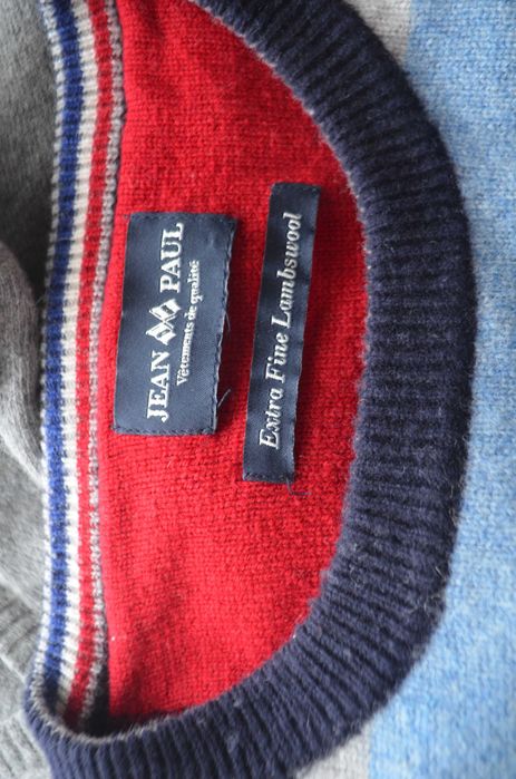 sweter męski wełna Jean Paul XL/XXL
