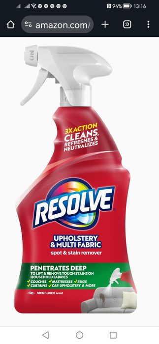 Засіб для чищення мягких меблів а також спортивного взуття