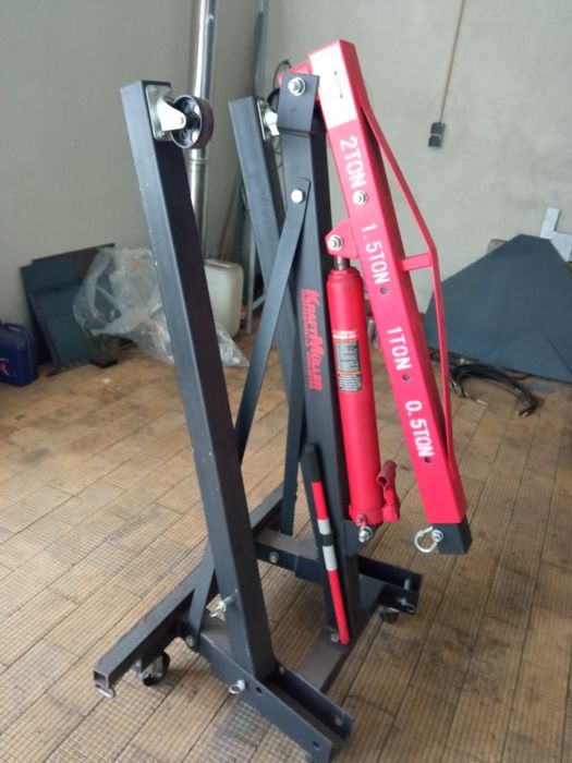 Grua elevatória para motores/ oficina automóvel