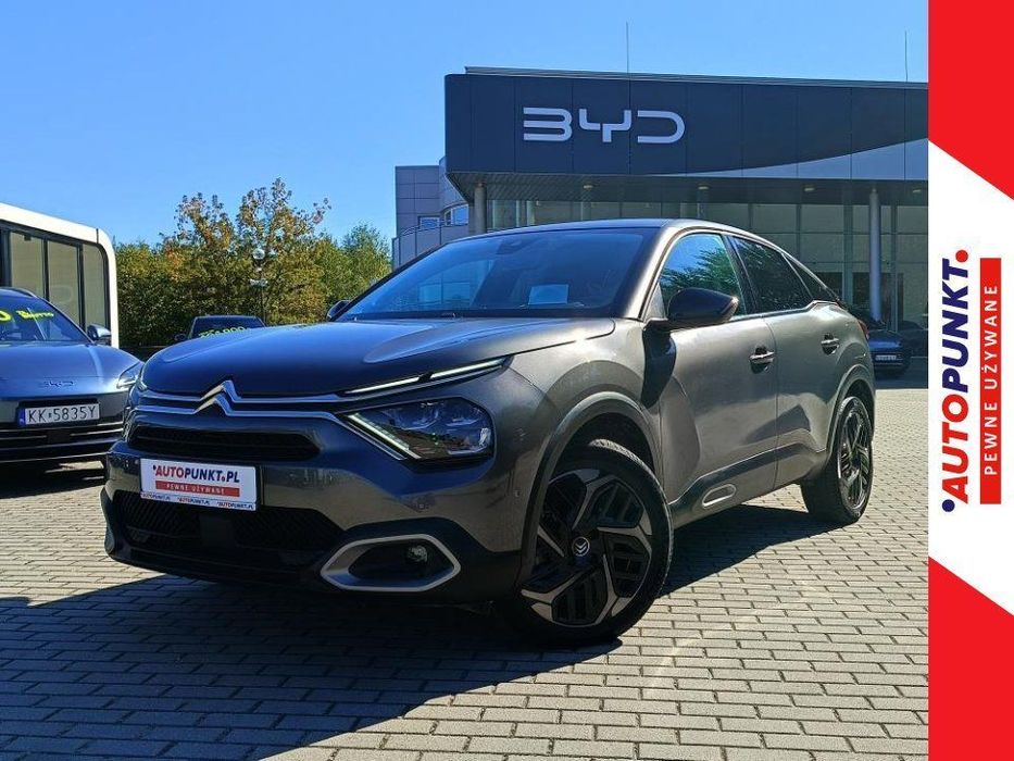 Citroën C4 SHINE, 2021r. FV 23% | Automat | Keyless-Go | Head-Up | ACC