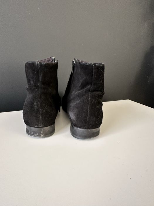 Ryłko Czarne zamszowe Botki r 38