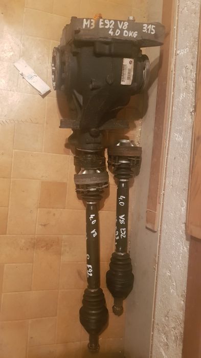 szpera dyferencjał BMW M3 e92 DKG połosie v8 420km