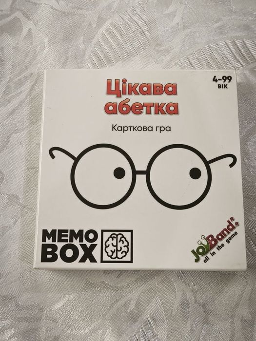 настільна гра Memo Box цікаваабетка