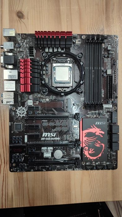 Procesor Intel Xeon E3-1246 v3 + płyta MSI Z87 Gaming + 16GB  RAM (I7)