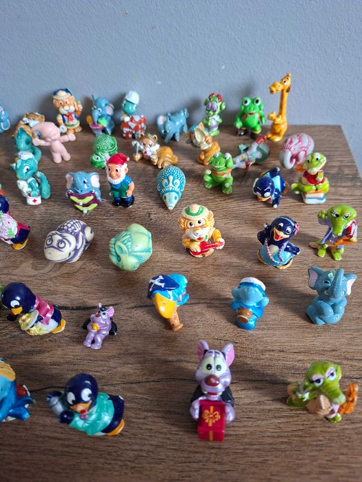Zabawki z kinder niespodzianki, lata 90