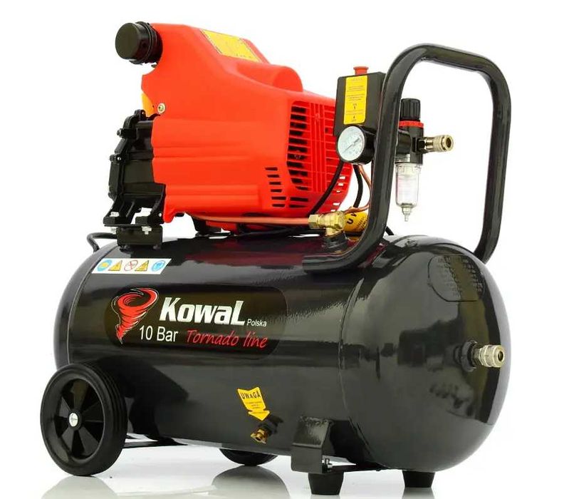 Компресор повітряний KOWAL POLSKA 50л 2.9кВт 10атм 220л/хв компрессор