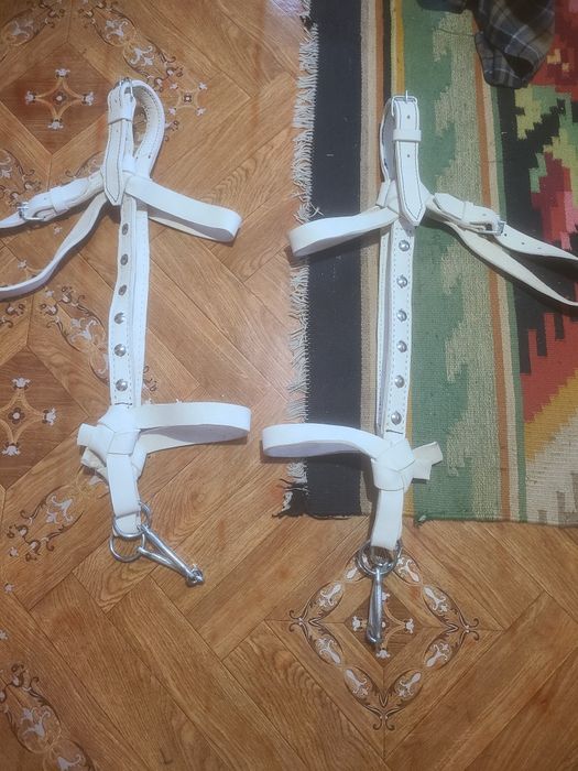 Упряж  двойна шкіра груба якісна