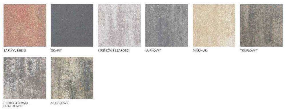 Nowoczesna kostka brukowa Duo 8cm. Nowość!