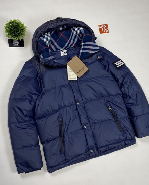 Burberry London England, пуховик барбері