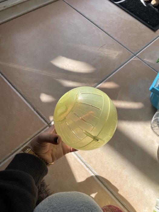 Gaiola para hamster com vários acessorios