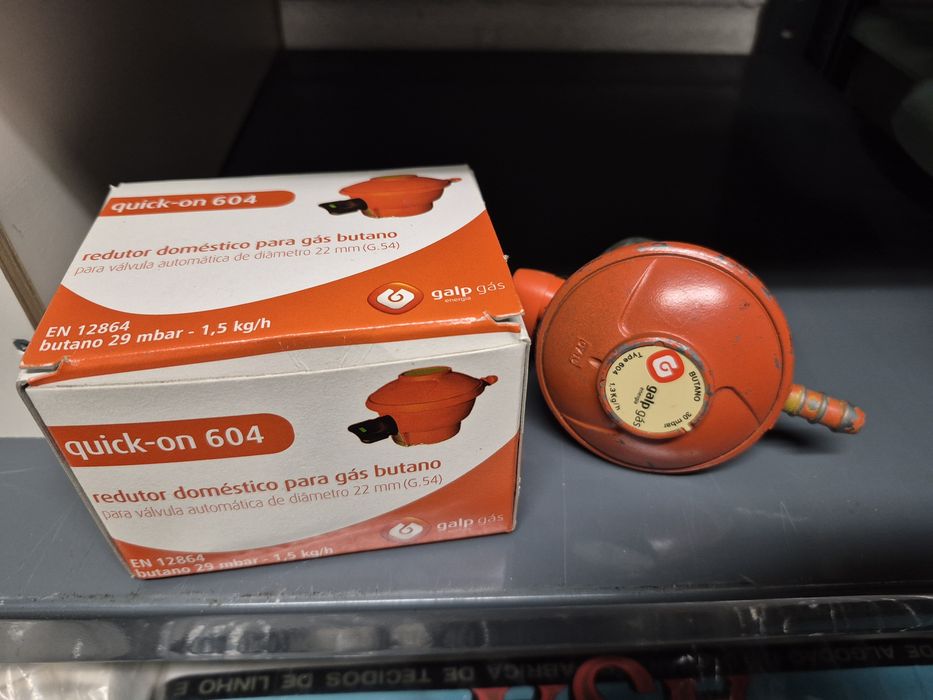Redutor doméstico para gas butano
