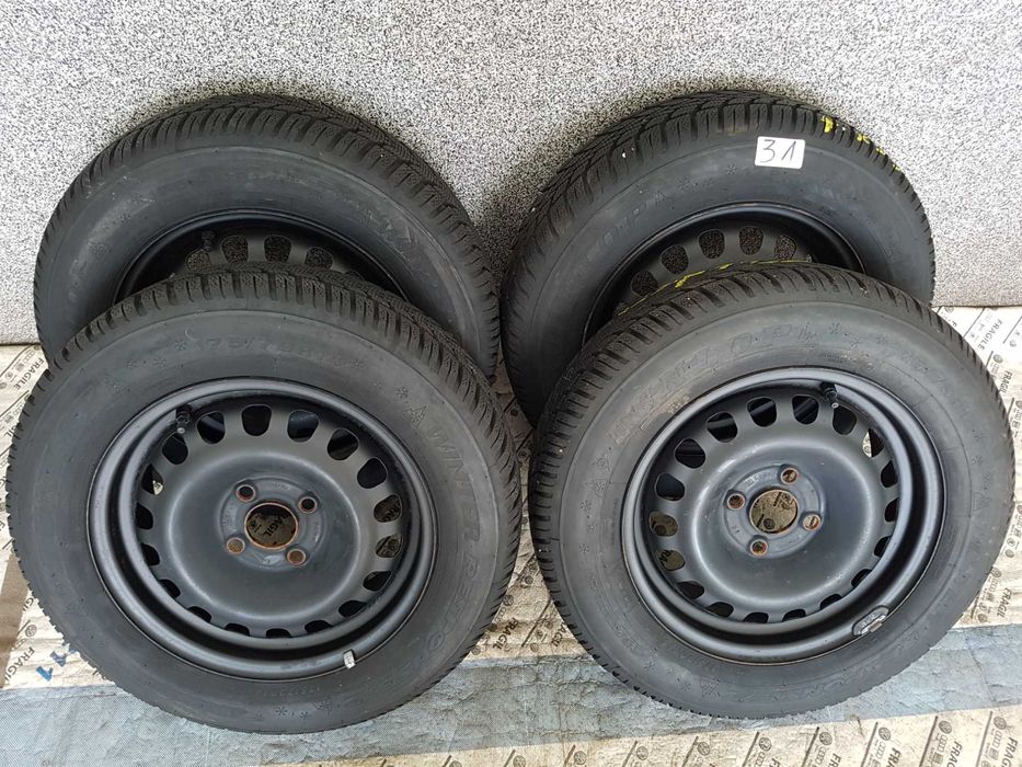 Koła Zimowe Opel Corsa D E Adam Combo  4x100  5,5Jx14 ET39  175/70R14  175/70/14  Tpms